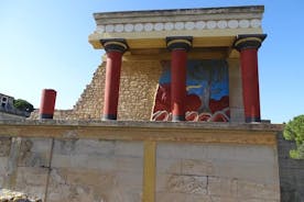Knossos Palace - Zeus grotta - Traditionella byar - Gamla vindkvarnar - Privat rundtur.