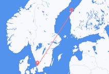 Vols depuis la ville de Vaasa vers la ville de Ängelholm
