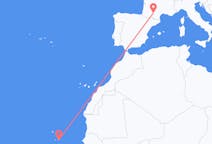 Flug frá Praia, Grænhöfðaeyjum til Toulouse, Frakklandi