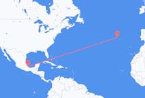 Flyrejser fra Veracruz, Mexico til Terceira, Portugal