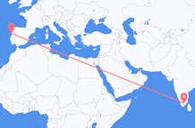 Flights from Madurai to Porto