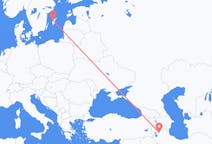 Flyreiser fra Tabriz, Iran til Visby, Sverige