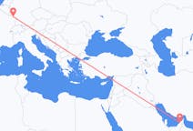 Flights from Dubai, United Arab Emirates to Saarbrücken, Germany