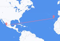 Flights from Puerto Vallarta, Mexico to Funchal, Portugal