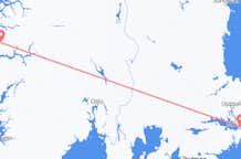 Vluchten van Førde, Noorwegen naar Stockholm, Zweden
