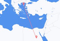 Flyg från Asyut till Lemnos