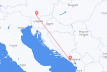 Flyreiser fra Tivat, Montenegro til Klagenfurt, Østerrike