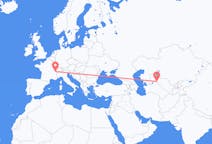 Flights from Nukus to Geneva