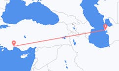 出发地 土库曼斯坦出发地 土庫曼巴希目的地 土耳其安塔利亚的航班