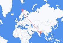 Flights from Rajahmundry, India to Narvik, Norway