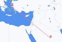Lennot Al-Qassimin alueelta Chiokseen