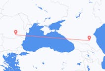 Fly fra Bukarest til Grosnij