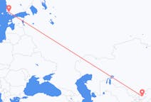 Flights from Namangan, Uzbekistan to Turku, Finland