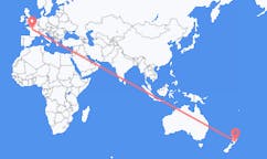 出发地 新西兰出发地 內皮爾目的地 法国图尔的航班