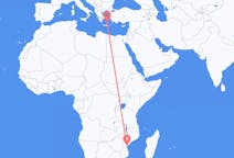 Flyrejser fra Beira til Santorini