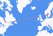 Flights from Val-d Or, Canada to Gothenburg, Sweden