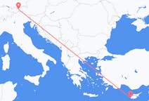 Flights from Paphos, Cyprus to Innsbruck, Austria