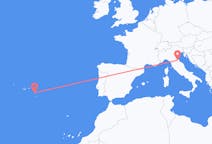 Flights from Forli, Italy to Ponta Delgada, Portugal