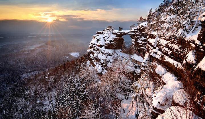 Winter Fairytale The BEST of Bohemian & Saxon Switzerland Hiking Tour