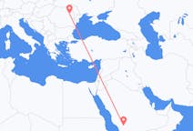 Flights from Bisha, Saudi Arabia to Bacău, Romania
