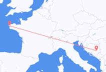 Flyg från Sarajevo till Brest