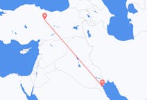 Flyrejser fra Kuwait City til Sivas