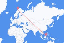 Flights from Tawau, Malaysia to Andselv, Norway
