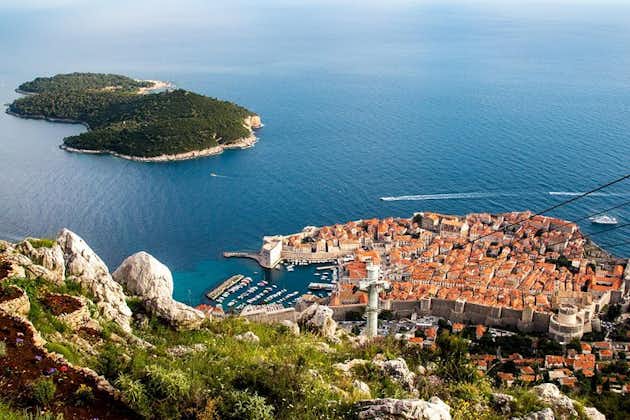 Panoramaudsigt over Dubrovnik (3x stop, privat tur)