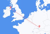 Flyreiser fra Memmingen, Tyskland til Belfast, Nord-Irland