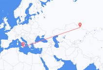 Flights from Pavlodar, Kazakhstan to Catania, Italy
