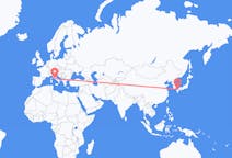 Flights from Kitakyushu, Japan to Rome, Italy