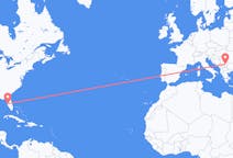 Flyrejser fra Tampa til byen Niš