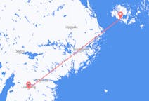 出发地 奥兰群岛出发地 玛丽港目的地 瑞典林雪平的航班