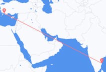 Flights from Chennai to Dalaman
