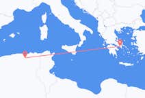 Flüge von Sétif, nach Athen