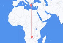 Flyreiser fra Kasane, Botswana til Khania, Hellas