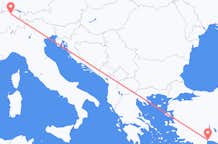 Flyreiser fra Antalya, til Zürich