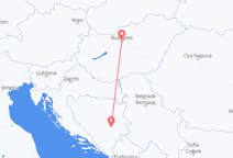 Flyrejser fra Sarajevo til Budapest
