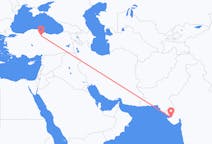 Flyreiser fra Jamnagar, India, til Karamustafapasa, India