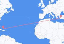 Flights from South Caicos, Turks & Caicos Islands to Denizli, Turkey