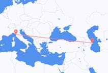 Flights from Baku to Pisa
