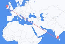 Flights from Thoothukudi, India to Shannon, County Clare, Ireland