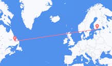 Flyg från Happy Valley-Goose Bay, Kanada till Helsingfors, Finland