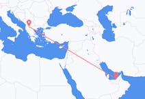 Flights from Abu Dhabi, United Arab Emirates to Ohrid, Republic of North Macedonia