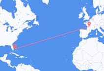 Flyg från Freeport, Bahamas till Limoges, Frankrike