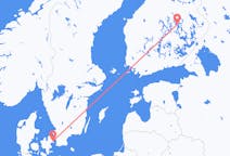 Fly fra København til Kuopio