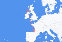 Flyreiser fra Derry, Nord-Irland til Biarritz, Frankrike