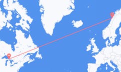 Flights from Sault Ste. Marie, Canada to Bodø, Norway