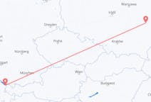 Vols depuis la ville de Thal vers la ville de Lublin