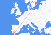 Loty z miasta Visby (Dania) do miasta Jerez de la Frontera